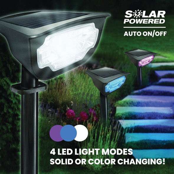 Bell+Howell Bionic ColorBurst Solar Path Light (2-Pack) 8208 608397