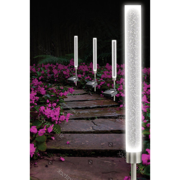 Bell+Howell Glimmer Stick Solar Path Light (4-Pack)