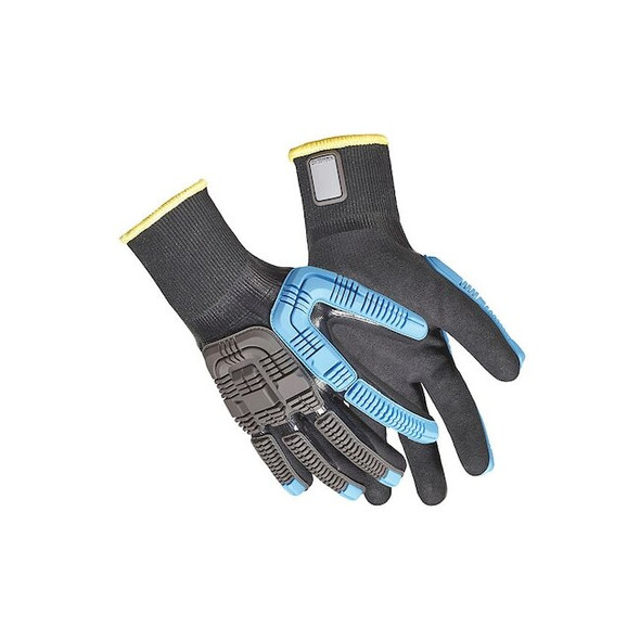 Knit Gloves, Cut Level A4 ,Double Dipped ,Nitrile ,Sandy ,XS ( 6 ) 1 PR