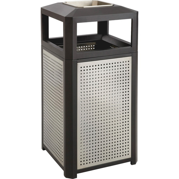 Safco EVOS Waste Receptacle 9935BL