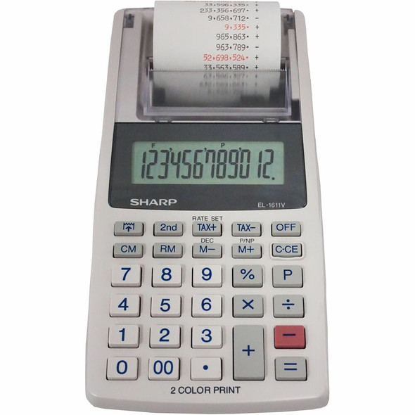Sharp  Printing Calculator EL1611V