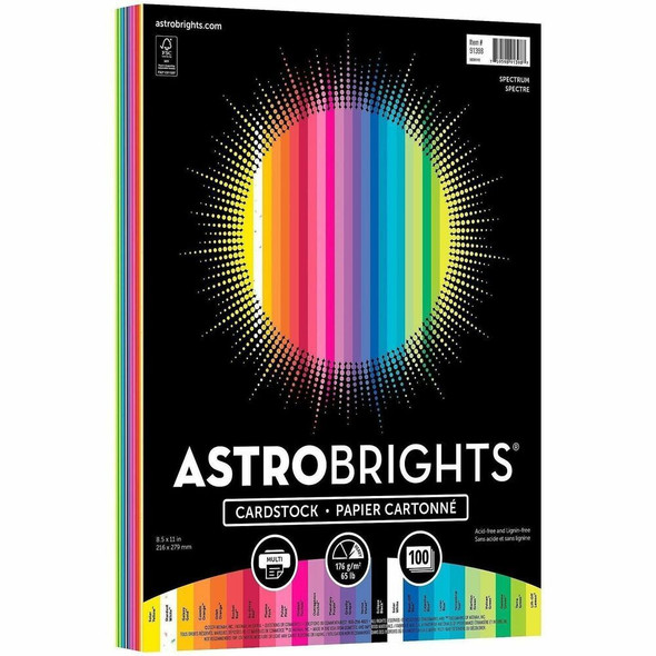 Astrobrights  Printable Multipurpose Card Stock 91398