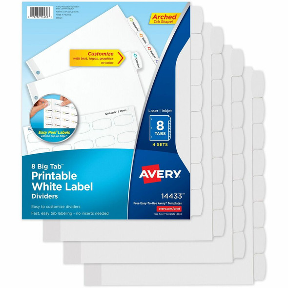 Avery&reg; Big Tab Tab Divider 14433