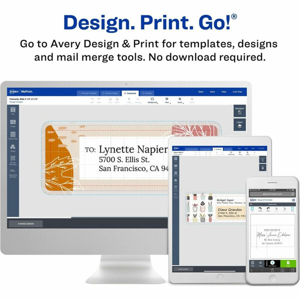 Avery&reg;  Shipping Label 55164 SPR-AVE55164
