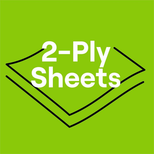 Seventh Generation 100% Recycled Facial Tissues - 2 Ply - White - Paper - 1 Box