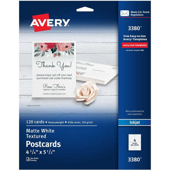 Avery®  Postcard 03380 Avery®  Postcard 03380