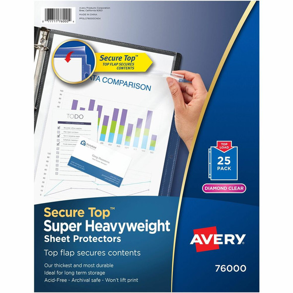 Avery&reg;  Sheet Protector 76000
