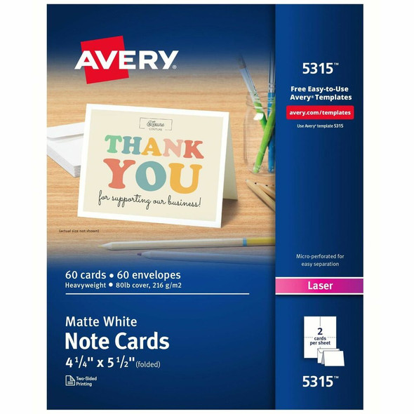 Avery®  Greeting Card 5315 Avery®  Greeting Card 5315