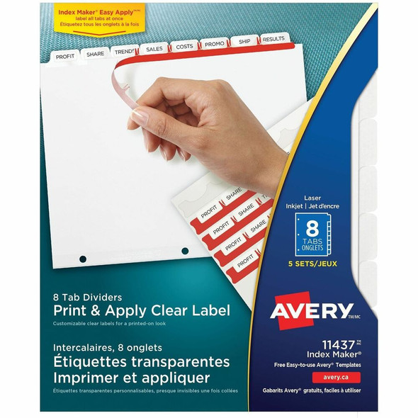 Avery&reg; Index Maker Tab Divider 11437