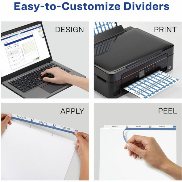 Avery&reg; Index Maker Tab Divider 11442 SPR-AVE11442