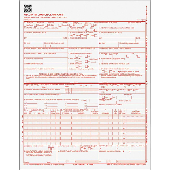 TOPS  Health Insurance Form 50135RV