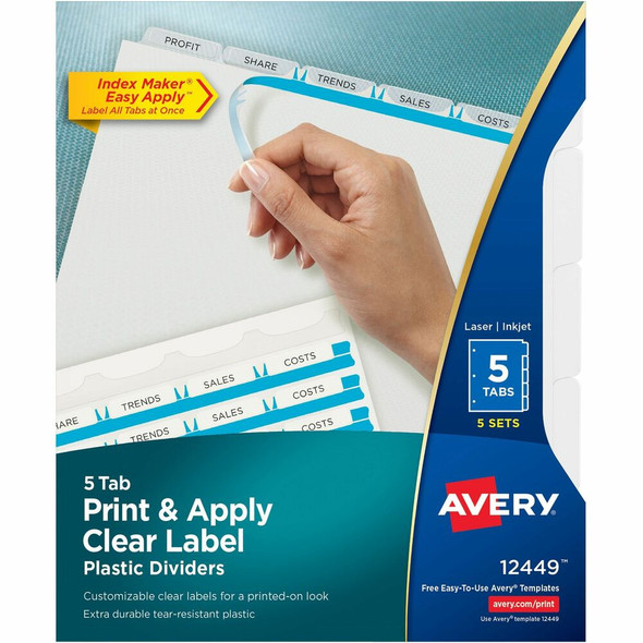 Avery&reg; Index Maker Index Divider 12449