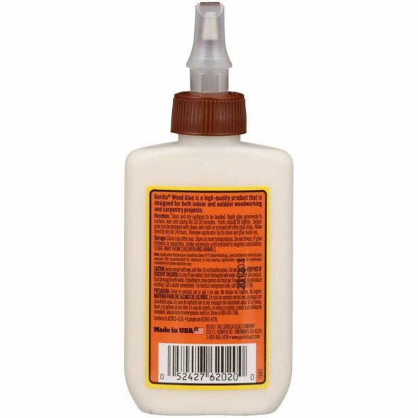 Gorilla Wood Glue - 4 oz - Off White - 1 Each 6202001 SPR-GOR6202001