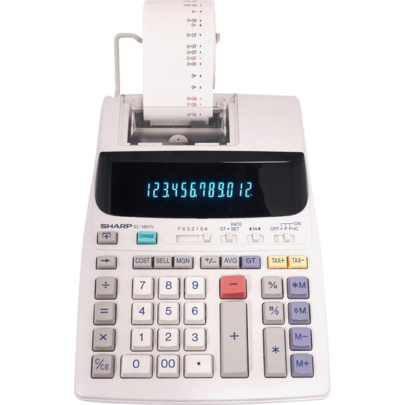 SHARP&reg;  Printing Calculator EL1801V