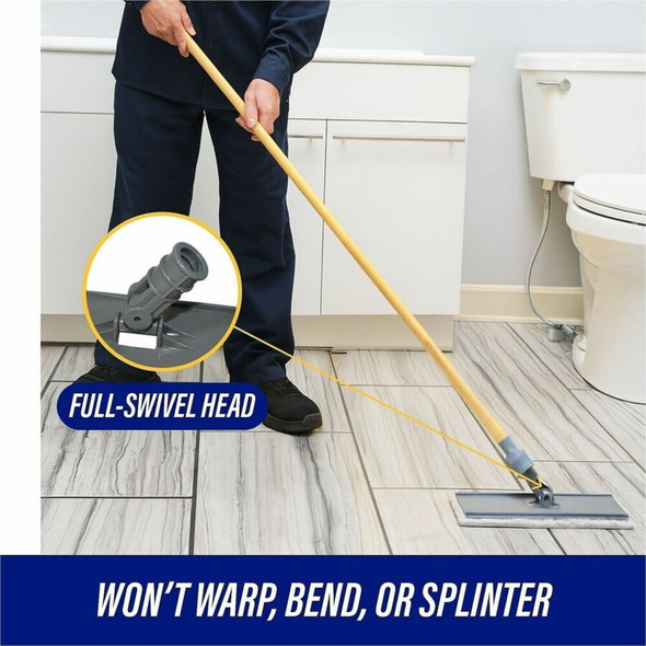 Genuine Joe Cleaning Pad Holder - Gray - 12 - Carton 27000CT SPR-GJO27000CT