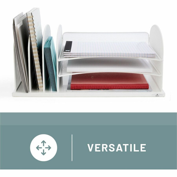 Safco Onyx Desktop Organizer 3254WH