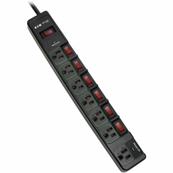 Tripp Lite series ECO-SURGE Surge Suppressor/Protector TLP76MSGB