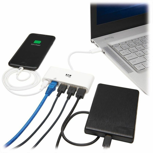 Tripp Lite series  USB/Ethernet Combo Hub U4600033AGC