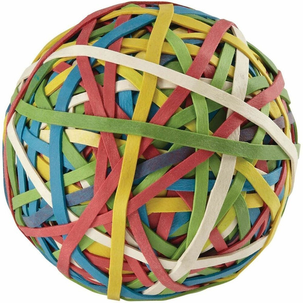 ACCO Rubber Band Ball - 0.7" Length x 0.1" Width - Assorted - 1 Each