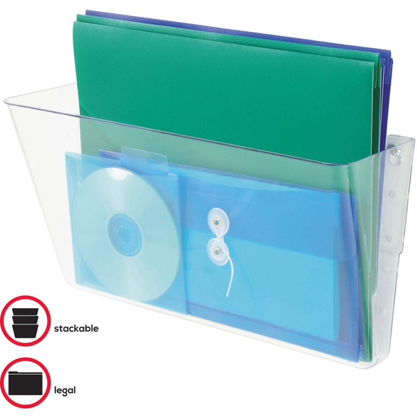 Deflecto DocuPocket Wall Pocket 74301 SPR-DEF74301