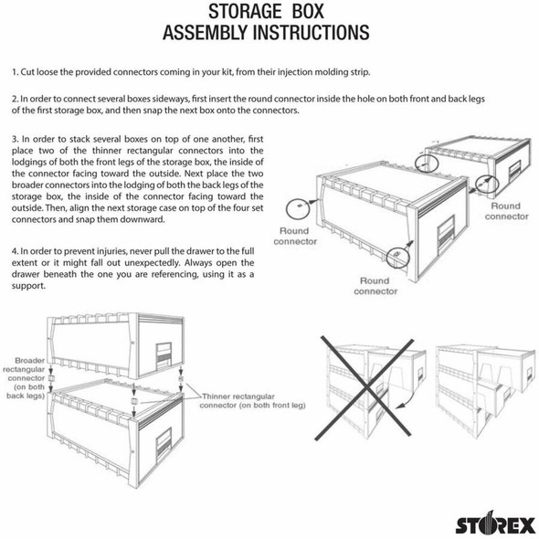 Storex  Storage Case 61178U01C SPR-STX61178U01C