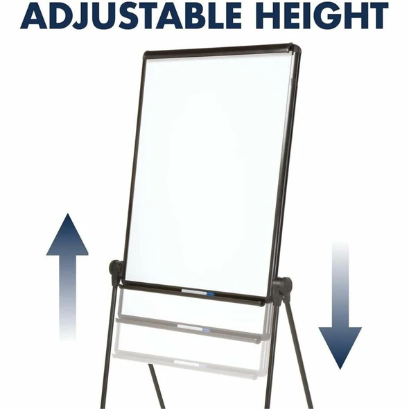 Quartet Ultima Easel - 70" Height - Plastic, Steel, Aluminum - Black - 1 Each 101EL SPR-QRT101EL