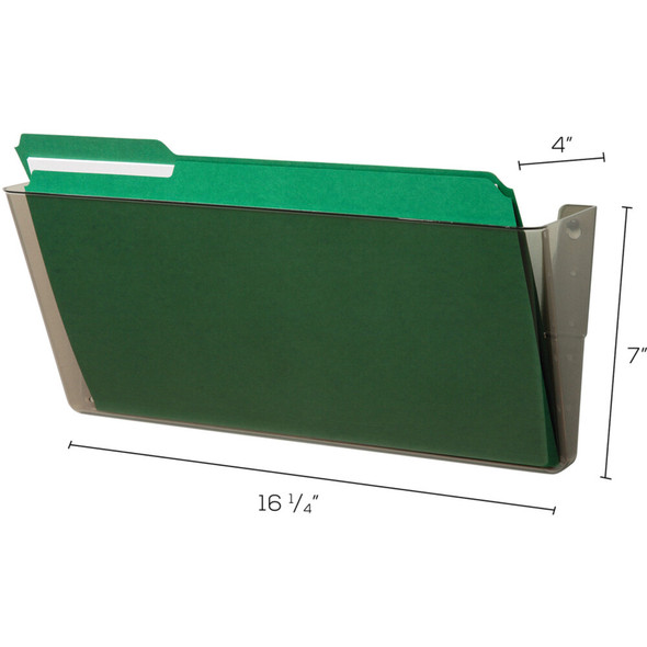 Deflecto DocuPocket Wall Pocket 74302 SPR-DEF74302