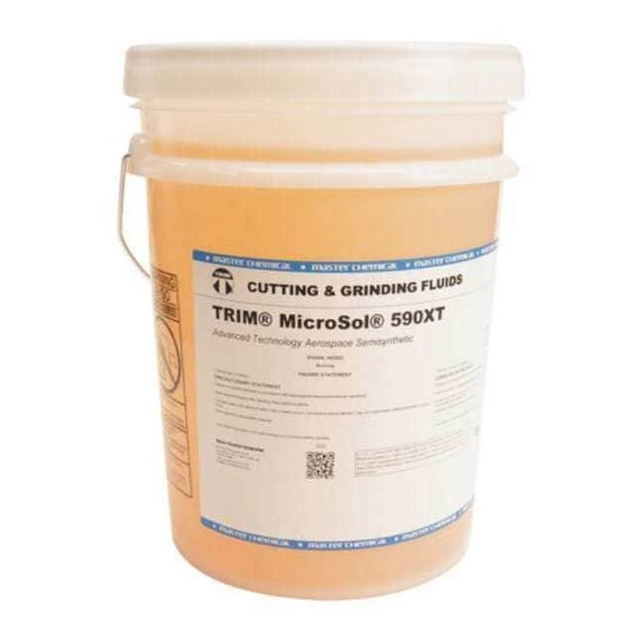 Trim Coolant, MicroSol 590XT, Semisynthetic, 5 gal, Pail, Amber MS590XT-5G