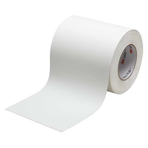 Anti-Slip Tape vinyl Proprietary Grit Size, White, 6" W x 60 ft. L, 23 mil Thick