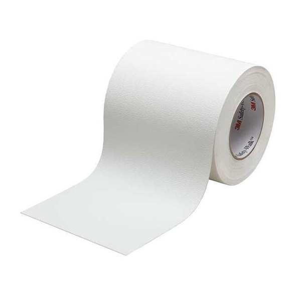 Anti-Slip Tape vinyl Proprietary Grit Size, White, 6" W x 60 ft. L, 23 mil Thick