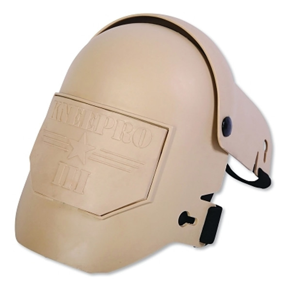 KneePro Ultra Flex III Knee Pad, Elastic Straps w/Quik-Snap Clips, Tan, Universal Size