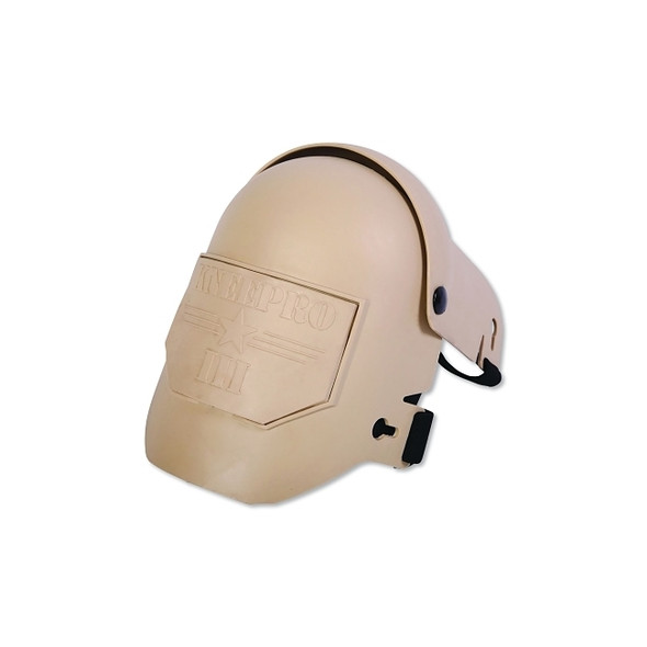 KneePro Ultra Flex III Knee Pad, Elastic Straps w/Quik-Snap Clips, Tan, Universal Size
