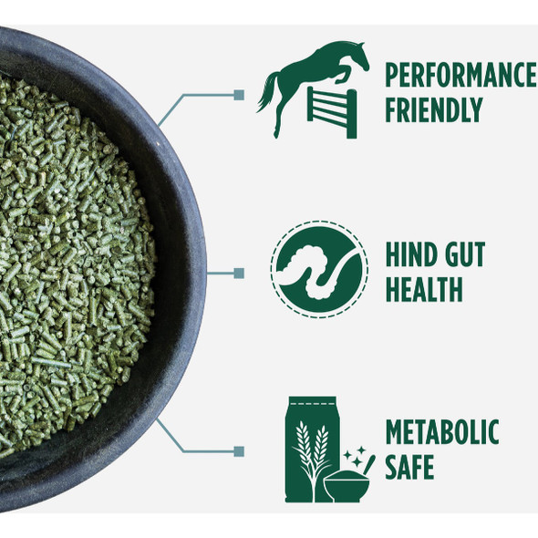 Standlee Premium Western Forage 40 Lb. Premium Alfalfa & Timothy Pellets