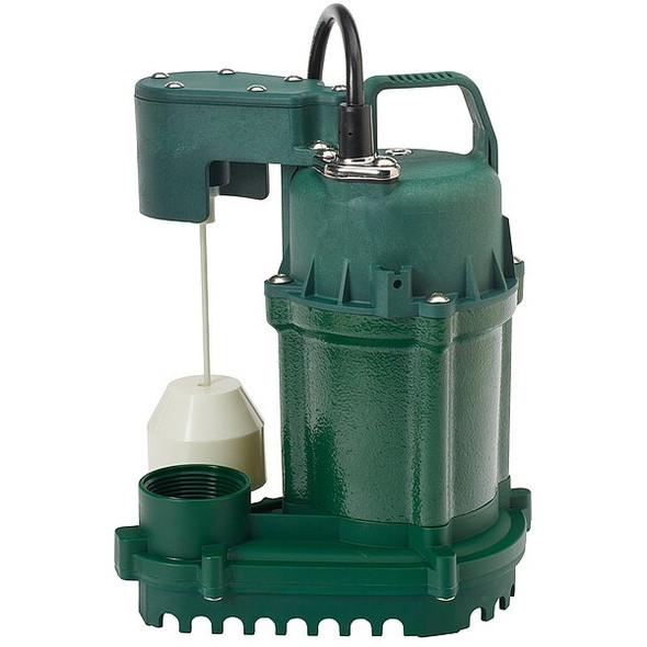 Zoeller SubmersibleSumpPump,9ft,11in,115VAC 73-0001 Zoeller SubmersibleSumpPump,9ft,11in,115VAC 73-0001