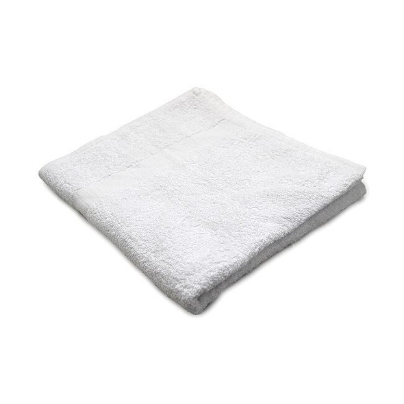 R & R Textile Bath Towel,20x44 In.,White,PK12 X01100