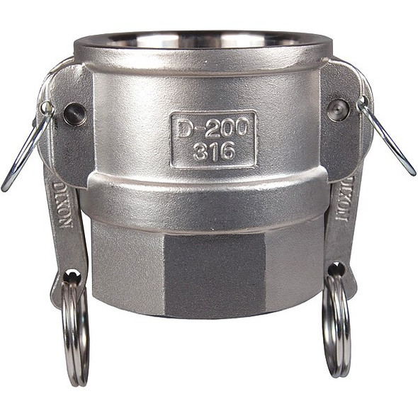 Dixon Cam and Groove Coupling,1/2",316 SS G50-D-SS
