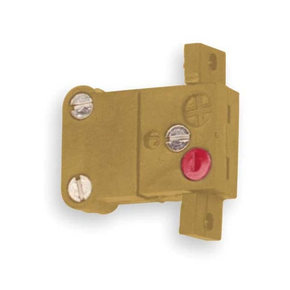 Tempco Panel Jack, Yellow, Type K, Jack TCA-102-144