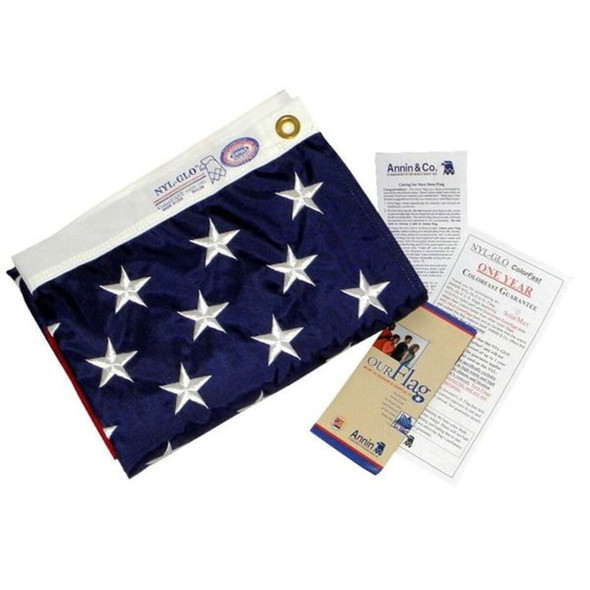 Annin Flagmakers US Flag,4x6 Ft,Nylon 2140