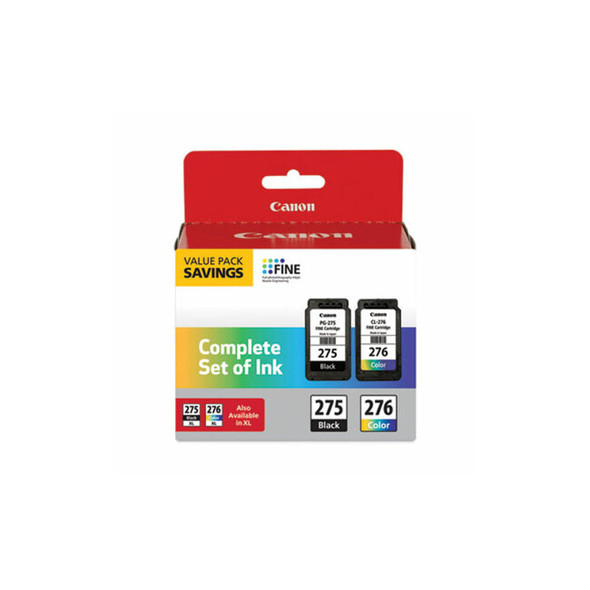 Canon® 4988C005 (PGI-275; CLI-276) Multipack Ink, Black/Tri-Color 4988C005 Canon® 4988C005 (PGI-275; CLI-276) Multipack Ink, Black/Tri-Color 4988C005
