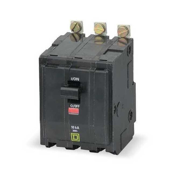 Miniature Circuit Breaker, QO Series, 20A, 3 Pole, 240V AC, 10kA at 240V AC