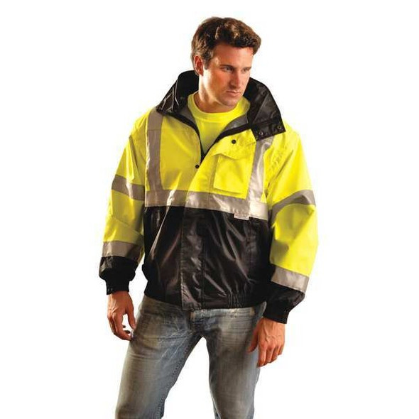 Occunomix Jacket,Insulated,L,Yellow,30inL LUX-TJBJ-BYL Occunomix Jacket,Insulated,L,Yellow,30inL LUX-TJBJ-BYL