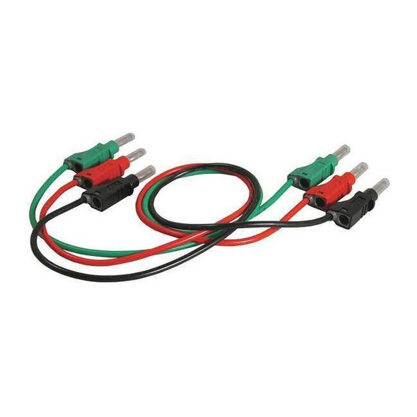 B&k Precision Hook Clip Test Leads, Red/Black/Green, PVC TL 9160