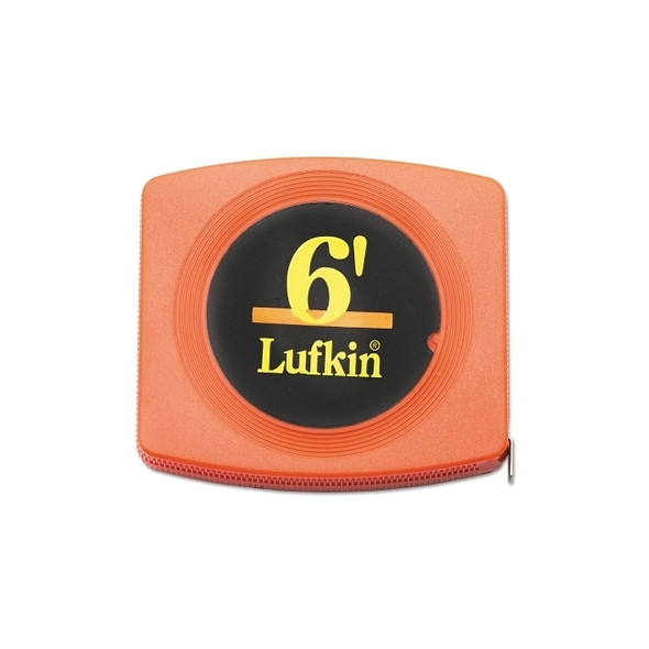 Pee Wee® Pocket Measuring Tape, 1/4 in x 6 ft, SAE, Black