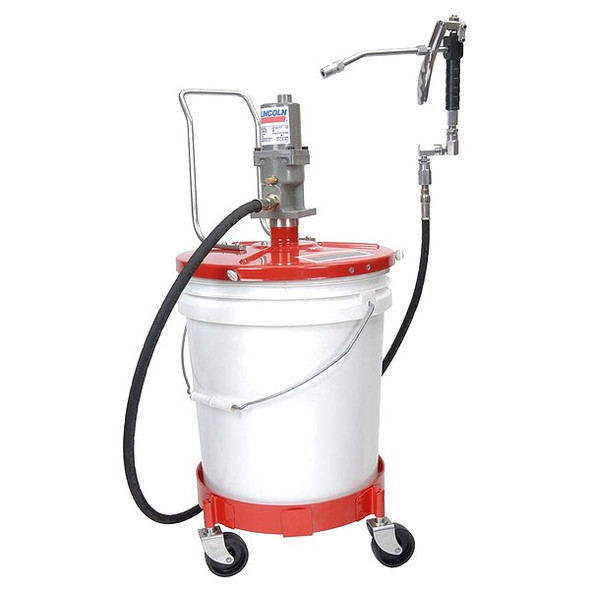 Lincoln Industrial Air Drum Pump, 4,000 psi, 40:1 4459