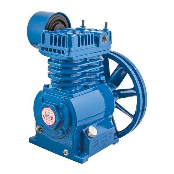 Air Compressor Pump, 1 hp, 2 hp, 1 Stage, 32 fl oz Oil Capacity, 2 Cylinder