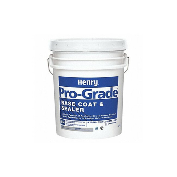 Henry Roofing Base Coating & Sealant, 5 gal, Pail, Gray PG294073