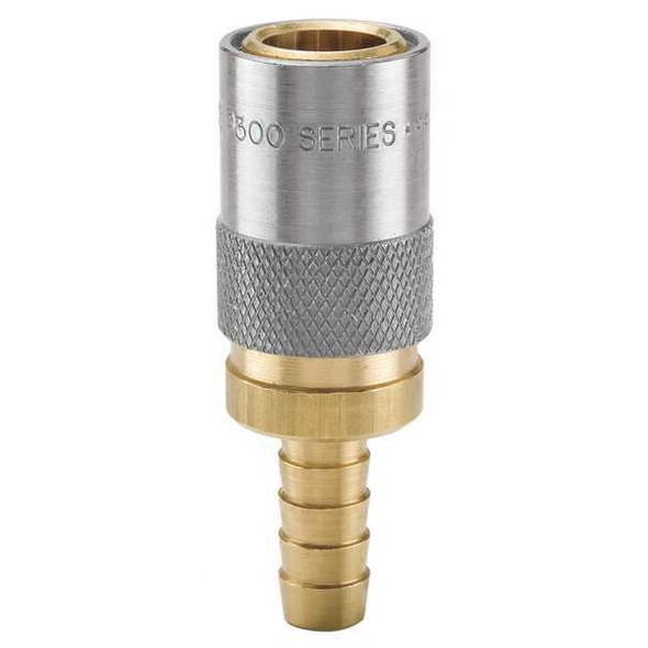 Hydraulic Quick Connect Hose Coupling, Brass Body, Sleeve Lock, Moldmate Series