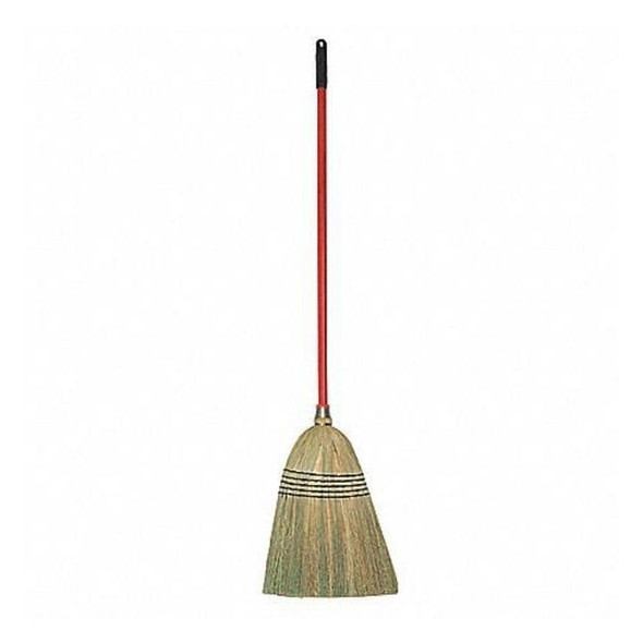 Libman Commercial 12 1/2 in Sweep Face Broom, Natural 502
