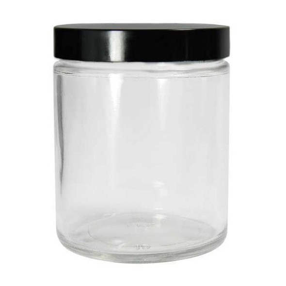 Qorpak Laboratory Jar,Colorless,49 mm H,PK24 GLC-01620