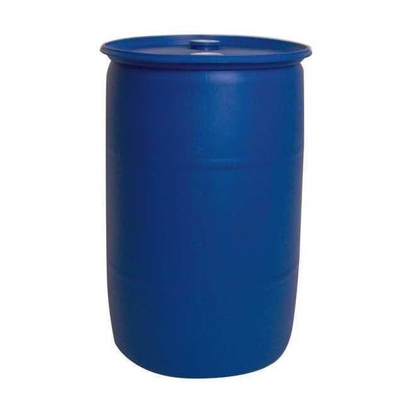 Closed Head Transport Drum, Polyethylene, 55 gal, Unlined, Blue